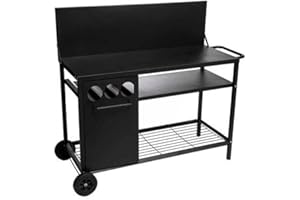 H CONFORT XL desserte plancha 110x45x106, noir