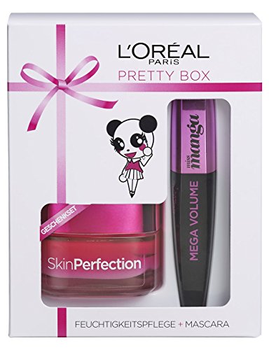 L'Oréal Paris Skin Perfection Tag plus Mega Volume Collagen Miss Manga Mascara, 1er Pack