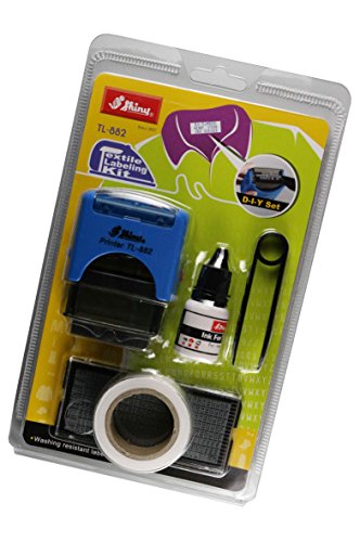 Shiny Diy Self - Marcador de ropa incluye accesorios color negro