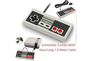 RETROGAME Manette pour Nintendo NES Classic Mini, Manette NES Classic Mini Edition de jeu NES avec câble d'extension de rallonge de 1.8m pour Nintendo Mini par avec Câble