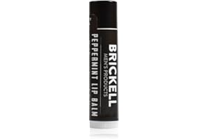 BRICKELL MEN'S PRODUCTS Brickell Men’s Lippenbalsam für Männer ohne Glanz - .15 oz - Natürlich und Organisch