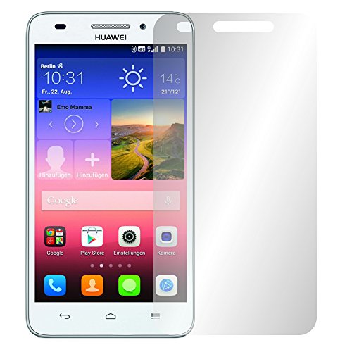 4 x Slabo Displayschutzfolie Huawei Ascend G620s Displayschutz Schutzfolie Folie "Crystal Clear" unsichtbar MADE IN GERMANY