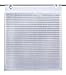 Produktbild Home Fashion 91906-601 Plisseerollo, mit Haken und Ösen, Voile, Bedruckt, weiß / 140 x 60 cm