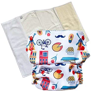 Bumpadum Duet Stay Dry All-in-One Diaper (Shifu)