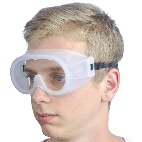 Viwanda Kinder Schutzbrille mit direkter Belüftung, PC-Linse und flexibler PE-Rahmen - 5