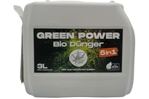 GENERISCH 3L GREEN POWER 5in1 - S&R Organics Vegan Demeter - Bio-Volldünger - Grow