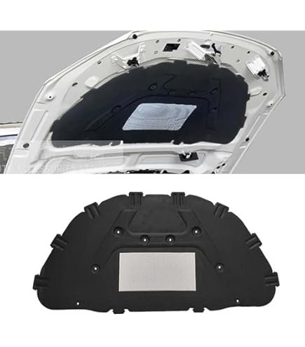 Wivplex For BMW, X1 E84 2010-2015 Capot Avant Moteur Coussin D'isolation Phonique Couverture En Coton Insonorisé Tapis D'isolation Thermique Tapis