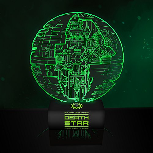 Preisvergleich Produktbild Lampe mit 3D Effekt - Star Wars: Rogue One - Todesstern