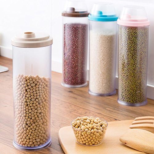Round sealed canister noodles fresh cans and grains dry storage boxes, a single (color notes)