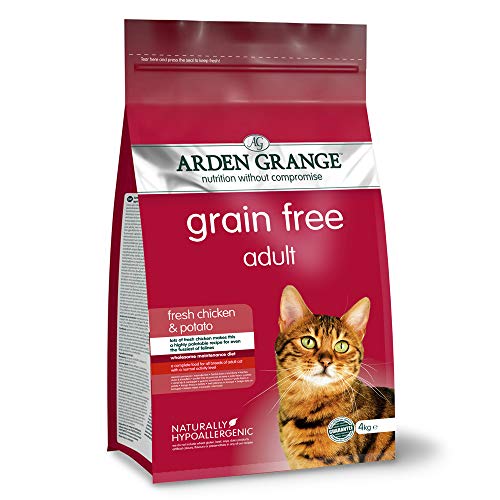 Arden Grange Adult Cat Grain Free Fresh Chicken and Potato, 4 kg