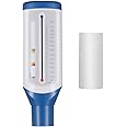 ULTECHNOVO Protable Personal Spirometer Peak Flow - Expiratory Flow Meter - Spirometry Lung Function Recovery Training Device - Breathing Function Monitor for Adult