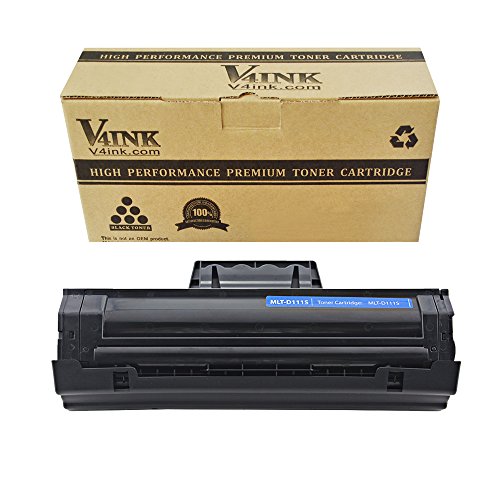 V4INK Toner ersetzt Samsung MLT-D111S/ELS MLT-D111S für Xpress M2022, Xpress M2022W, Xpress M2020, Xpress M2021, Xpress M2020W, Xpress M2021W, Xpress M2070, Xpress M2071, Xpress M2070W, Xpress M2071W, Xpress M2070F, Xpress M2071FH, Xpress M2070FW, Xpress M2071FH Drucker, 1500 Seiten für Schwarz, 1 Stück