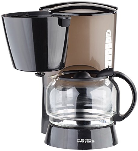PEARL Kaffeemaschine KF-115 mit Mehrweg-Filter, 680 W, für 10 Tassen - 5