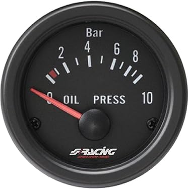 Termometro Olio Motore Blink - Display 45 Mm, 7 Colori, Con Sensore, Per Controllo Temperatura