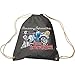Produktbild Sporttasche Print Simson Schwalbe 65080 anthrazitgrau - Trend-Bag Turnbeutel Rucksack