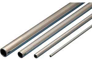 ALBION ALLOYS PROFILÉS MÉTAL Albion Alloys Aluminum Micro Tube Pack 0.3mm 0.5mm 0.7mm & 0.9mm # ST4