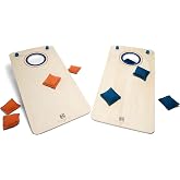 BS Toys Cornhole Games - Outdoor Coordination Game for 8 Years and Up - Bag Toss Game - 2 Boards and 8 Bags - Multicolor - 30