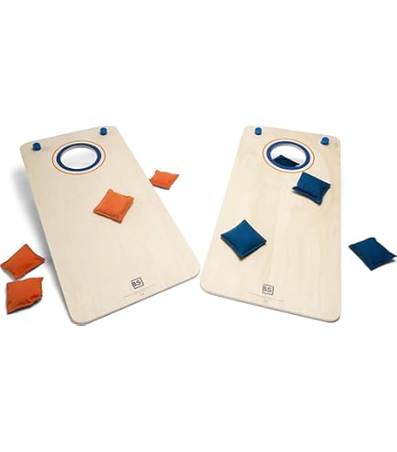 GoSports Tabletop Coinshot-Mini Set da Tavolo Cornhole Unisex Gioventù, Rosso