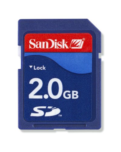 SanDisk 2 GB Secure Digital (SD) Card
