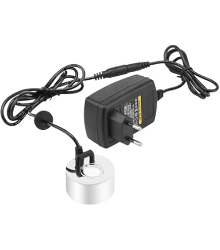 Brumisateur à Ultrasons 24V Pour Fontaine, étang Ou Aquarium - Prise UE - Crée Un Effet Brume Magique
