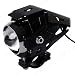AllExtreme Three Mode High Beam 125W CREE U5 LED Lamp Headlight Fog Light Spotlight for Motorcycle 1pc RS.625.00