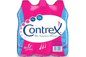 DECLEOR Contrex eau minérale naturelle 6x1l - Prix Unitaire - Livraison Gratuit En France métropolitaine sous 3 Jours Ouverts