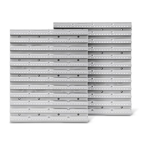 Relaxdays Werkzeugwand 43-teilig mit Stapelboxen Werkzeughalterung Haken als Lochwand zum Ordnen Sortieren und Werkzeugaufbewahrung anstatt Werkzeugschrank für Garage Keller Werkstatt Lager, bunt - 2