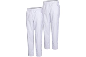 Misemiya - Pack 2 Pcs - Pantalon SANITAIRE Unisex - Uniformes MEDICALES Uniformes SANITAIRES Pantalon DE Travail - Réf 8312 * 2 pcs