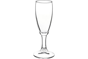 Bormioli Rocco 1329110 Calypso Calice Fluttino, Trasparente, 10 cl, Bamboo, 6 pz