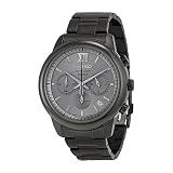 Seiko Herren-Armbanduhr Chronograph Quarz Edelstahl beschichtet SSB141P1