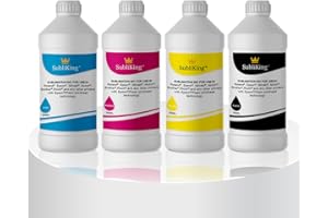 ‎SUBLIKING Subliking 4X 250ml Sublimationstinte (CMYK-Set) für Epson, Ricoh & Sawgrass