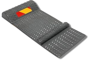 Venteo Parking Aid – Accurate and Reliable Parking – Fitted with Adhesive Stickers – Black Floor Attachment – Wheel Chock – 53 x 25 x 5 cm