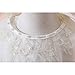 Wawoo®Infant Christening Gowns Toddler Baby Girls Birthday Dress White Cotton Lined Clothes Princess Party Dress with Hat 0-24 Month