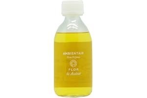 Ambientair Home Perfumes. Recambio para ambientador 250ml. Flor de Azahar, ambientador Azahar. Recambio para difusor de varillas. Líquido para rellenar tu ambientador Mikado de palitos.