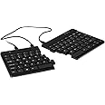 R-Go Tools Split Ergonomic Keyboard, AZERTY (BE), black, wired