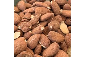 NULTHY - 1kg Almendra Tostada Con Piel - Sin Sal - Origen España - Frutos Secos Naturales - Sin Gluten - Vegano