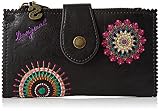 Desigual MONE_BASIC Suzie, Billetera para Mujer, Negro (2000), 1x9x16 cm (B x H x T)