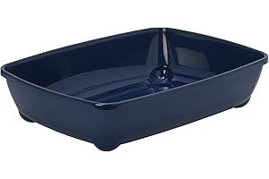 Petface Cat and Kitten Single Litter Tray, Shallow Sides Ideal for Kittens & Older Cats, 37 cm