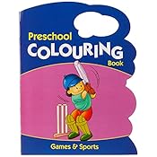 Games & Sports - Preschool Colouring Book (Preschool Colouring Books)