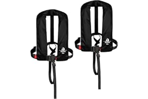 ‎12SKIPPER 12skipper 2er-Set Automatik-Rettungsweste 165N ISO mit Harness