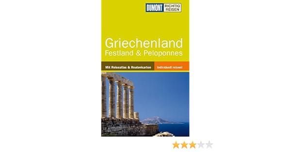 Dumont Richtig Reisen Reiseführer Griechenland Festland - 