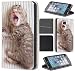 Produktbild Hülle Beidseitig LG G6 LG G6 Hülle von CoverHeld Premium Flipcover Schutzhülle Flip Case Motiv (461 Baby Katze Braun)