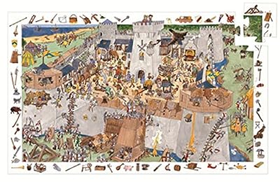 Djeco – Puzzles observation – Le château fort