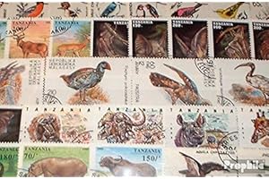 Prophila Collection Motivos 100 Varios Animales Salvajes Sellos (Sellos para los coleccionistas) Otros mamíferos (Monos/Dinosaurios/Elefantes...)