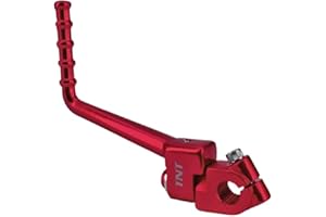 Tnttu 090556B - Adattatore pedale di avviamento AM6, in alluminio anodizzato, colore: Rosso