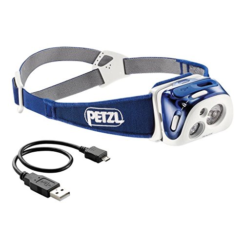 Preisvergleich Produktbild Petzl Stirnlampe Reactik, blau, one size
