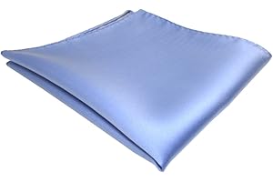 TigerTie - Fazzoletto da taschino di design in tinta unita - fazzoletto pochette fazzoletto cavallerizzo - misura 30 x 30 cm