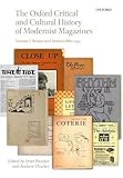 Image de The Oxford Critical and Cultural History of Modernist Magazines: Volume I: Britain and Ireland 1880-1955