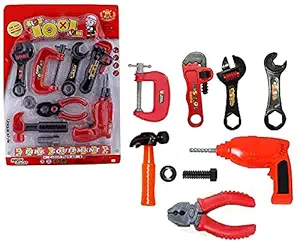HALO NATION Kids Engineering Tool Kit Set, Tool Set / Tool Toys - 15 pcs