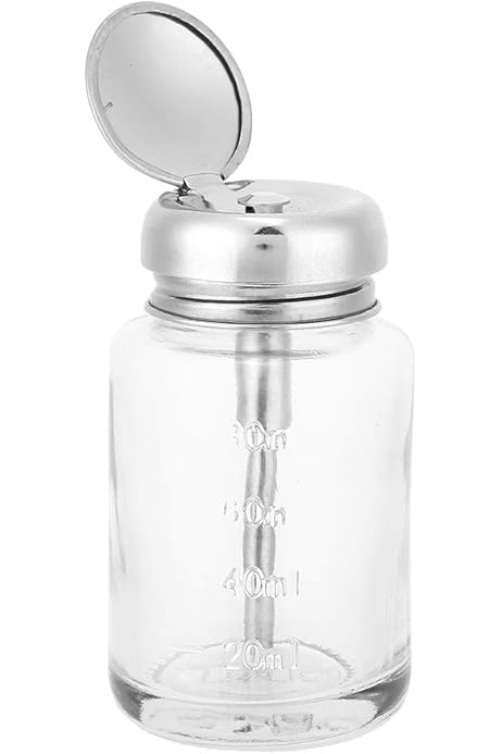 3 Dispenser Solventi Da 200ml - Per Acetone, Smalti, Detergenti, Con Pompa A Pressione In Acciaio - Foto 14